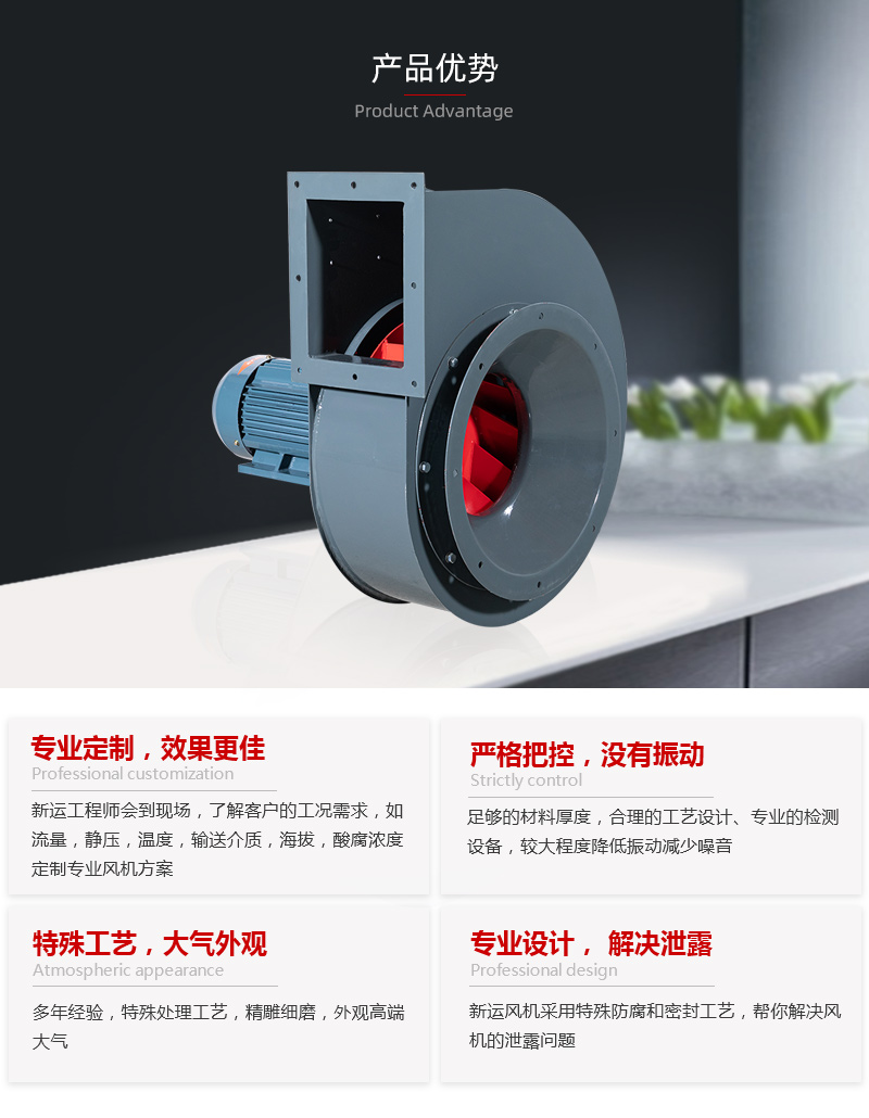 不鏽（xiù）鋼離心風（fēng）機報價