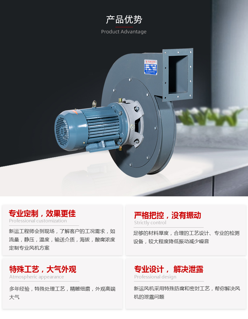 高壓高溫風機